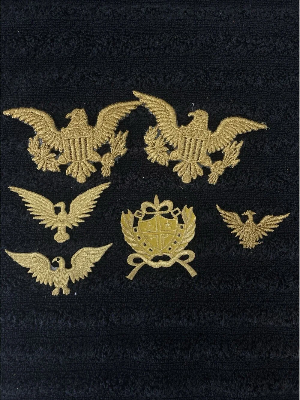 Gold Eagle Military Eagle Sign Patch Lot